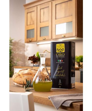 Authentic 100% Italian Extra Virgin Olive Oil 5L Canister - Gnavolini Raccolta Sapore | Cold Pressed for Culinary Excellence - Buy Online on GoSupps.com