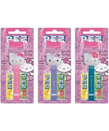 PEZ Hello Kitty Pink Purple Blue pez Dispenser Refillable Collect Them All (Hello Kitty Blue One Size) Hello Kitty Blue 1 Count (Pack of 1) - Buy Online on GoSupps.com