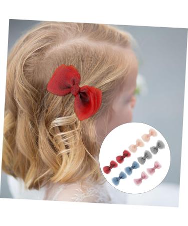 minkissy 5 Pairs Bow Hairpin Christmas Hair Clips Girls Bow Party Hairpins Bow Headdress Clips Headpiece for Women Tiara for Girls Bow Hair Barrette Bow Tie Cloth Child South Korea - Buy Online on GoSupps.com