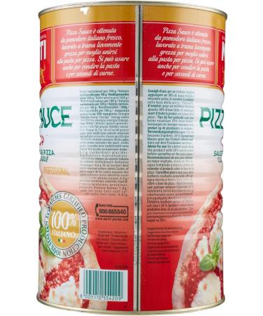  Italian Gourmet E.R. Mutti Classica Classica pizza sauce 4.1 kg + Italian Gourmet Polkpa 400 g - Buy Online on GoSupps.com