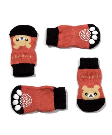 PET Heroic Indoor Anti-slip socks for dogs and cats-6 sizes from S to 3XL for small-riani animals-paw protection and traction thanks to silicone gel Mini B r M