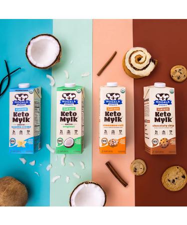 Mooala  Organic Vanilla Crme Keto Mylk  1L (Pack of 6)  Shelf-Stable  Keto-certified  Non-Dairy  Gluten-Free  Plant-Based Milk With  1g Carb per Serving - Buy Online on GoSupps.com