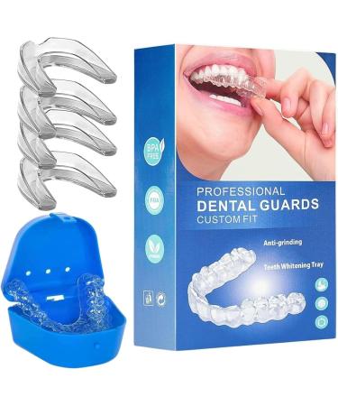 Mouth Guards for Clenching Teeth at Night Mouth Guard for Grinding Teeth Reusable Mouth Guard Clear
