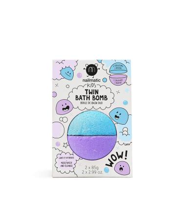 Nailmatic - Duo Bath Bomb - Blue/Purple