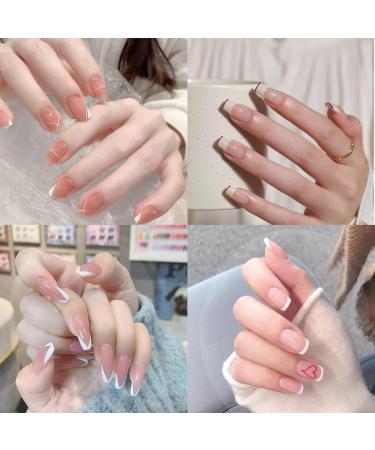 3-Piece Nail Art Stamper Kit - Clear Silicone Nail Stamp Set for French Manicure & Designs - Buy Online on GoSupps.com