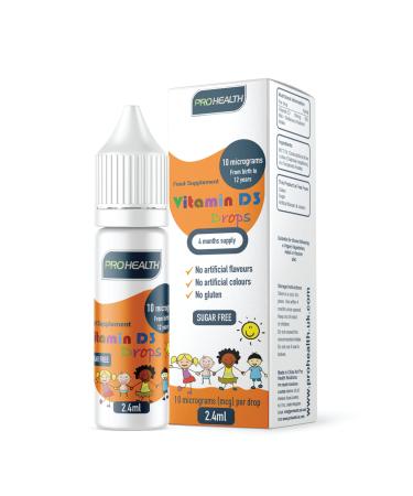 Baby Vitamin D3 Drops 120 Drops 10 g 4-Month Supply for Infants & Young Children No Preservatives No Taste Non-GMO Allergy-Friendly Supports Bone Teeth & Immune System Baby Drop - 4 Month Supply - Buy Online on GoSupps.com
