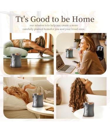 Natural Soy Wax Scented Candles | Aromatherapy Holiday Candle for Men | Cedar & Leather Secret Message - Buy Online on GoSupps.com