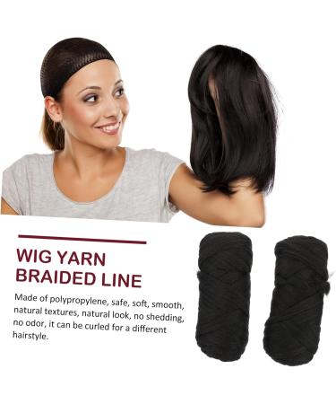 FOMIYES 4 Rolls Brazilian Wool Braid Color Wigs Colored Hair Extension Clips Synthetic Women Hair Pin Colorful Hair Clips Styling Hair Clips Long Wig Hair Piece Polypropylene Straight Hair - Buy Online on GoSupps.com