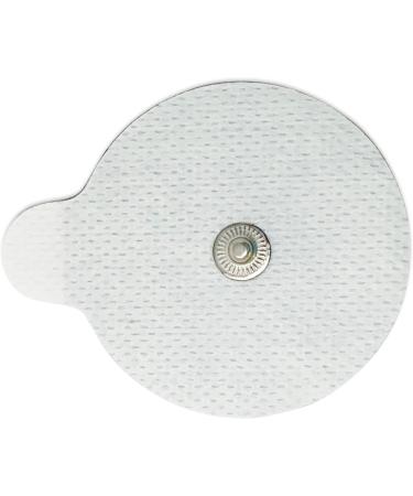 Premium TENS Electrodes - 2 Round Replacement Pads for TENS Units | Snap TENS Unit Electrodes (5 Pair - 10 Electrodes) | Best Price - Buy Online on GoSupps.com