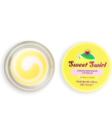 I Heart Revolution Sweet Swirl Lip Balm Vegan & Cruelty-Free Sweet Scented Moisturizing Overnight Lip Balm Lemon Meringue - Buy Online on GoSupps.com