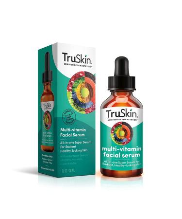 TruSkin Facial Serum - 11 Plant-Derived Vitamins & Minerals for Radiant Healthy Skin | International Shipping - Buy Online on GoSupps.com