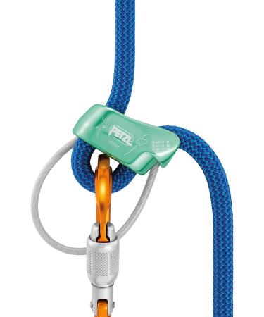 Petzl Verso Belay Device - Compact & Lightweight for Climbing & Rappelling | Green - Buy Online on GoSupps.com