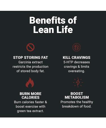Wilderness Athlete - Lean Life | Thermogenic Fat Reduction for Men & Women - Appetite Support Supplement for Reducing Body Weight - Promote Fat Metabolism with Garcinia Cambogia Feel Great - Buy Online on GoSupps.com