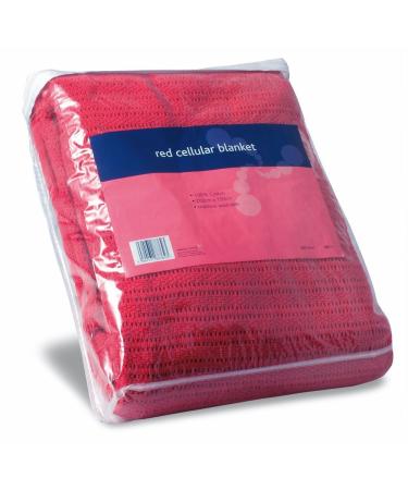 Reliance Medical REL762 Cellular Blanket Red