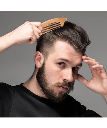 Natural Wooden Hair Comb for Maternity | Stress Relief & Acupressure | Essential Hospital Bag Accessory - Buy Online on GoSupps.com