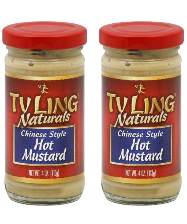 Ty Ling Naturals Chinese Style Hot Mustard, 4oz Pack of (2)