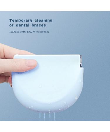 Buwico Silicone Retainer Case - Blue | Mouthguard, Invisalign, Night Guards, Aligner Trays, Denture Case - Buy Online on GoSupps.com