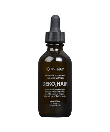 DEKOHAIR by Charismo USA - 0% Minoxidil Scientific Hair Restoration Serum (2 oz) Regrowth and Anti-Thinning Treatment Stimulates Growth & Thickness  Restores Scalp Health