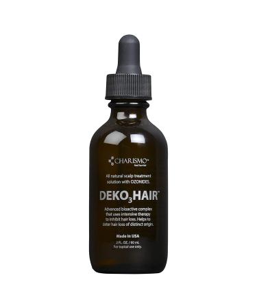 DEKOHAIR by Charismo USA - 0% Minoxidil Scientific Hair Restoration Serum (2 oz) Regrowth and Anti-Thinning Treatment Stimulates Growth & Thickness  Restores Scalp Health