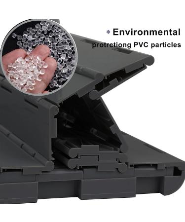 Portable Foldable Outdoor Emergency Toilet for Camping, Travel, and Hiking - Black with Cover - Buy Online on GoSupps.com