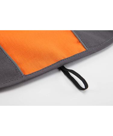 RC Gearpro Waterproof Fleece Cold Weather Pet Vest - Reflective Stripes for Small & Medium Dogs (L Orange) - Winter Coat - Buy Online on GoSupps.com