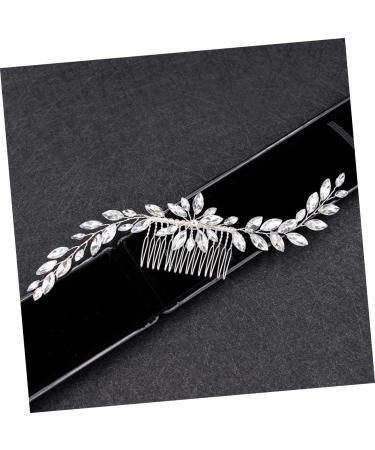 Beaupretty Accessories hair comb decorative hair combs wedding hair Tiara Leaf Hair Pin Hair Side Combs Bridal Headdress Bridal Hair Comb wedding hair accessories Horse eye decorate Comb - Buy Online on GoSupps.com