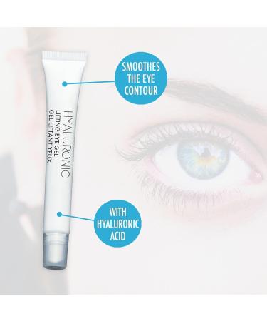 L'Action Paris Hyaluronic Lifting Eye Gel - Hydrating and Youthful Complexion 15ml - Buy Online on GoSupps.com