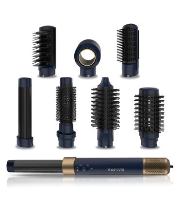 Cecotec multifunction hair dryer styler and straightener with air brush Ceramiccare Airglam Blue.1400W Coanda-Tech 3 speeds 3 temperatures intelligent heat control 110 000 rpm.8 heads blue - Buy Online on GoSupps.com