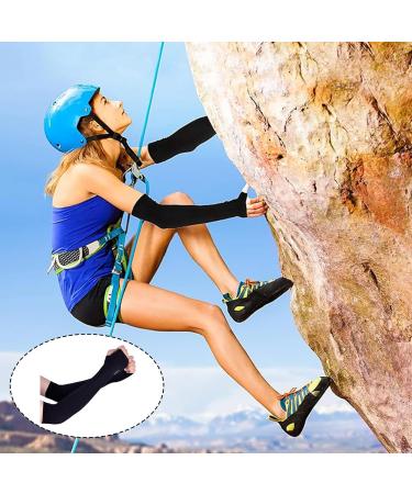 Wusanna Arm Sleeve Gaming - 4 Pairs of Versatile Arm Sleeves for Sports & Outdoor Activities (Black/White) | Perfect for Volleyball Cycling Driving Hiking & Fishing - Buy Online on GoSupps.com