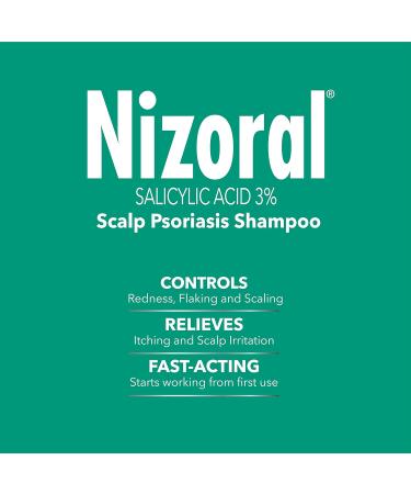 Nizoral Scalp Psoriasis Shampoo - Maximum Strength 200ml - Buy Online on GoSupps.com