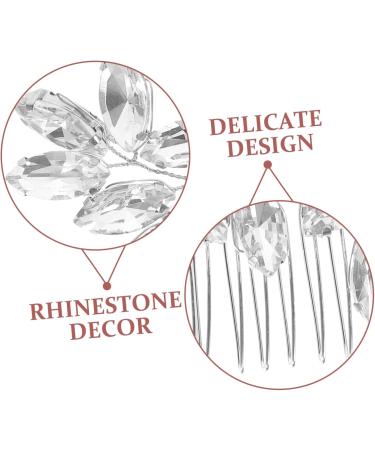 MERRYHAPY Crystal Hair Accessories Wedding Decor Hair Pins Rhinestone Hair Side Comb Wedding Bride Hair Comb Hair Accessories for Women Wedding Hair Accessories Bridal Hair Comb Rhinestones - Buy Online on GoSupps.com
