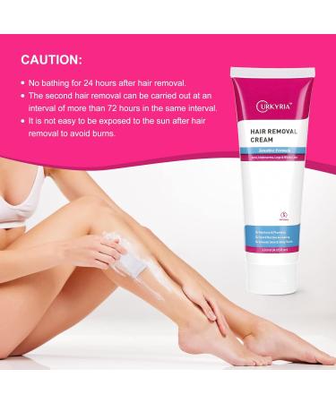 Painless Hair Removal Cream for Women - Sensitive Formula for Intimate Area, Bikini, and Underarms - Buy Online on GoSupps.com