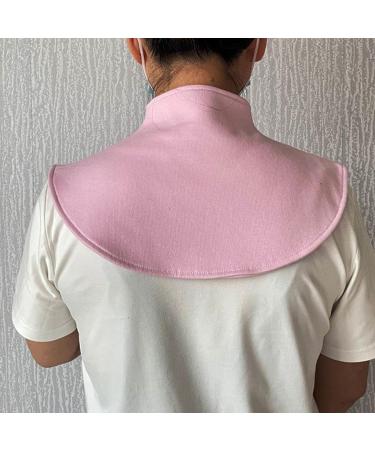 Amagogo Summer Air-Conditioned Room Shoulder Pads & Neck Sleeves - Breathable Soft Warmth for Sleeping | Pink Rose - Buy Online on GoSupps.com