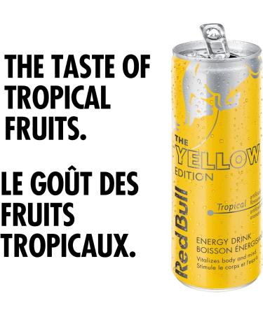Red Bull Energy Drink Tropical 250ml (4 pack) - Buy Online on GoSupps.com