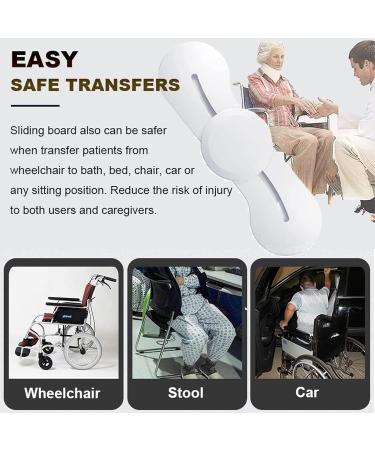 Transfer Board Patient Slide Assist Device for Transferring Patient or Handica from Wheelchair to Bed Toilet Tub Car Bathtub Slide Board (Color : B) - Buy Online on GoSupps.com