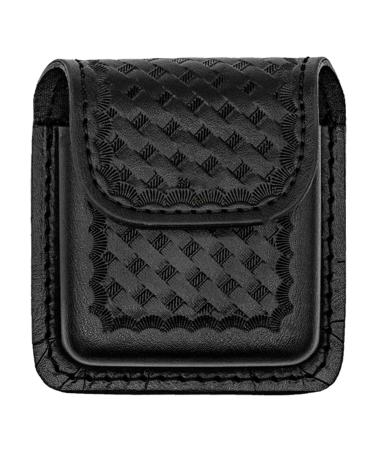 Hero's Pride AirTek First Aid Nasal Spray Case Law Enforcement On-Duty Belt Carry Basket Weave Finish Hidden Snap Lightweight Slide-On Design