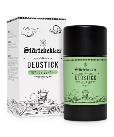 St rtebekker Premium Deodorant Stick with Aloe Vera - Refreshing Deodorant for Men - For Long-Lasting Freshness - Gift Idea for Men - Made in Germany - 75 g