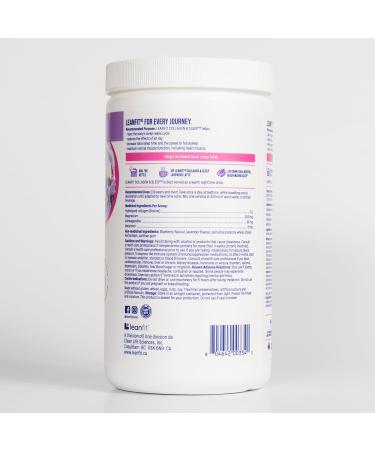 LEANFIT COLLAGEN & SLEEP Blue Lavender Latte - 7g Collagen + 200mg Magnesium + 3mg Melatonin + 10mg Ashwagandha - Improves Sleep & Reduces Effects of Jet Lag - 25 Servings 206g Tub - Buy Online on GoSupps.com