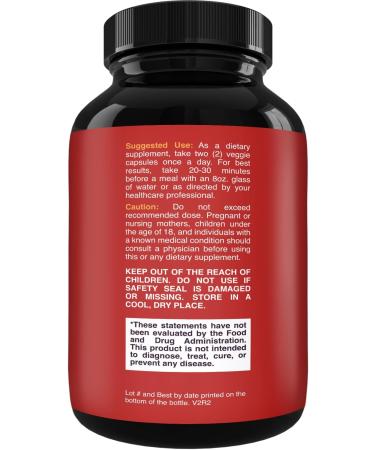 Garcinia Cambogia Weight Loss Pills - Natural 95% HCA Extract for Men & Women | Metabolism Boost, Carb Blocker, Belly Fat Burner, Appetite Suppressant - Buy Online on GoSupps.com