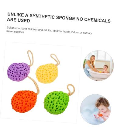 Buy Beavorty 8 Pcs Bath Balls & Honeycomb Exfoliating Sponges - Body Scrubber & Shower Brush for Ultimate Skin Massage - Ideal for International Shipping - Buy Online on GoSupps.com