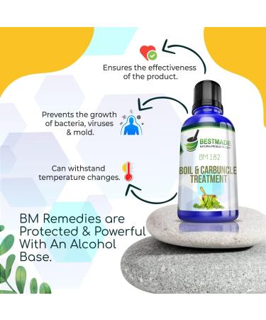 Buy Maximum Strength Natural Boil & Carbuncle Drops - Effective Boil Relief Liquid Worldwide Shipping - Buy Online on GoSupps.com
