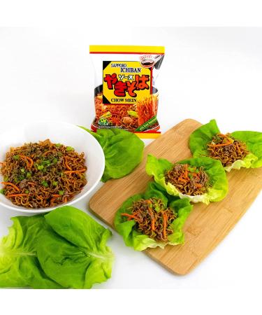 SAPPORO ICHIBAN Yakisoba No.1 Tasting Instant Japanese Fried Noodles Delicious Chow Mein (3.6 Oz. x 24 packs) | 24 Pack Case - Buy Online on GoSupps.com