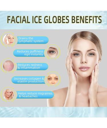 Balvilvi Ice Globes for Facials - Face Massager & Beauty Roller for Face, Neck, and Eyes - Buy Online on GoSupps.com