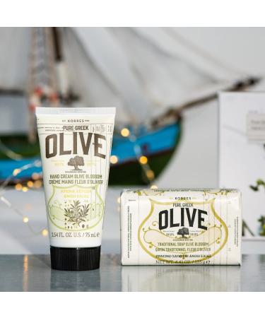 Corres Olive Blossom Hand Care Set - Vegan Hand Cream & Body Soap for Moisturized Hands | 200 ml - Buy Online on GoSupps.com