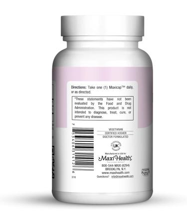 Maxi Health Biotin 5000 mcg Hair Skin and Nails Vitamins for Women & Men High Potency Vitamin B7 Supplement for Hair Growth Strong Nails & Healthy Skin Kosher Doctor Formulated 120 Capsules - Buy Online on GoSupps.com