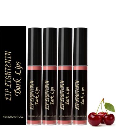 Raevior Pink moisturizing lip oil for lightening dark or black lips nourishing care for dry cracked lips pink lip serum with moisture light overnight lip mask 4