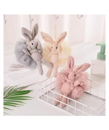 Scrubber Bath Set Sponges for Gentle Face Cleansing and Exfoliation Ultra Soft Mesh Bath Sponges for Adults Exfoliating Scrubbing and Cleaning Body Scrubbers for Use in Shower