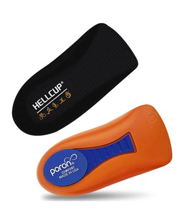Plantar Fasciitis Heel Cup for Heel Pain Max Shock Absorption Inserts for Knee, Back for Women and Men Heel Pain Relief ((Yellow Pad) W 6-11.5 / M 4.5-9.5) (Color 1, W 6-11.5 / M 4.5-9.5) Color 1 W 6-11.5 / M 4.5-9.5