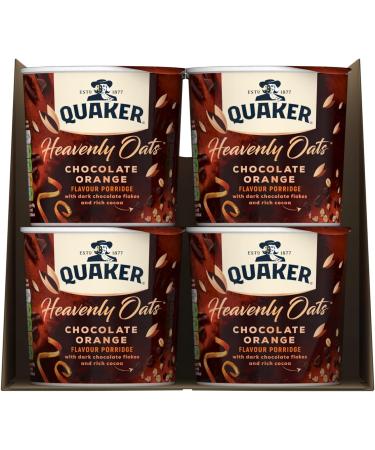 Quaker Heavenly Oats Chocolate Orange Porridge Pot 59 g (Pack of 24) Brown - Buy Online on GoSupps.com
