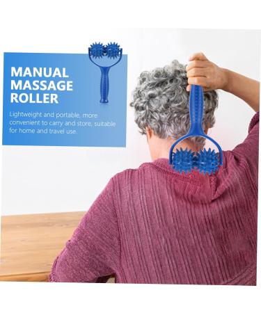 Frcolor 2-St Manual Muscle Roll Massager - Handheld Body Roller & Muskelstimulator Tool - 2 Pcs PVC - Optimal for Relaxation & Pain Relief - Buy Online on GoSupps.com